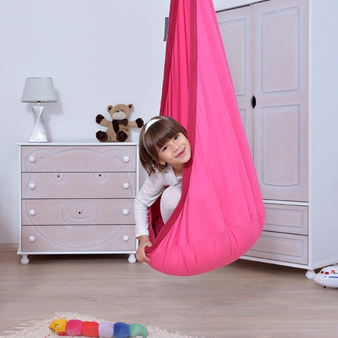 Loli Hopp Pink - Outdoor Kinder-Hängehöhle