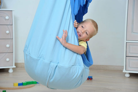 Loli Hopp Sky-blue Kinder-Hängehöhle